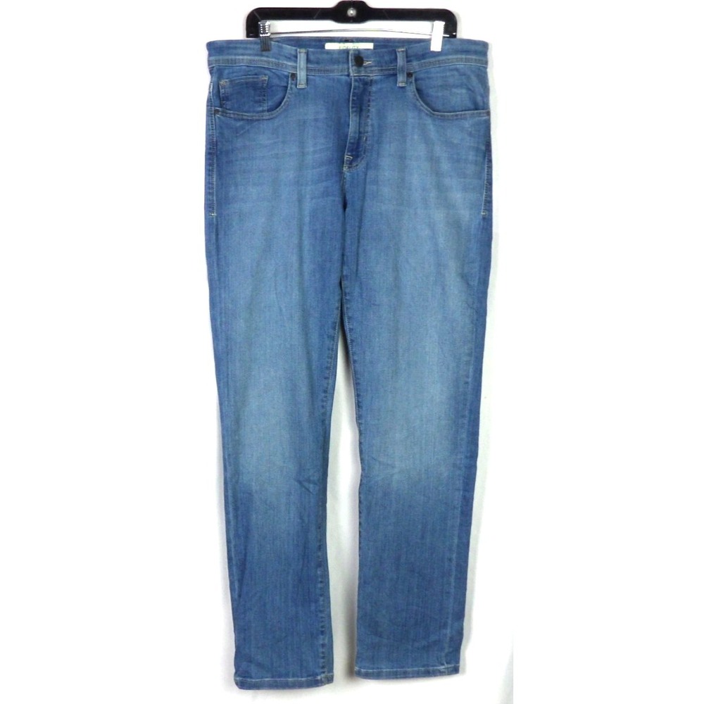 FIDELITY Medium Wash Stretch JIMMY Straight Leg Jeans Men's 36 X 34